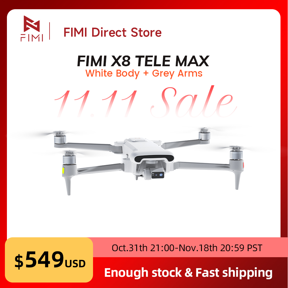 FIMI X8 Tele Max 20km Range Dr - Skyzone Sky04X Pro Oled Fpv Goggles recension och pris