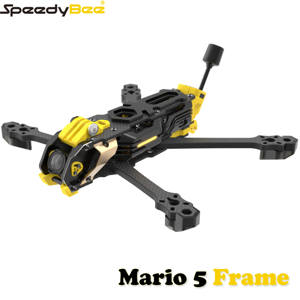 SpeedyBee Mario 5 Frame 5 inch - Foxeer Reaper Extreme 2.5W Vtx recension och pris
